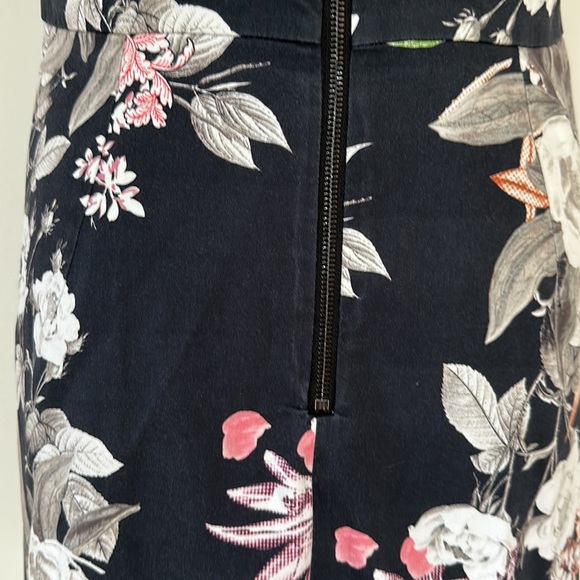 Portmans distressed size 12 black floral dress - Picture 13 of 16